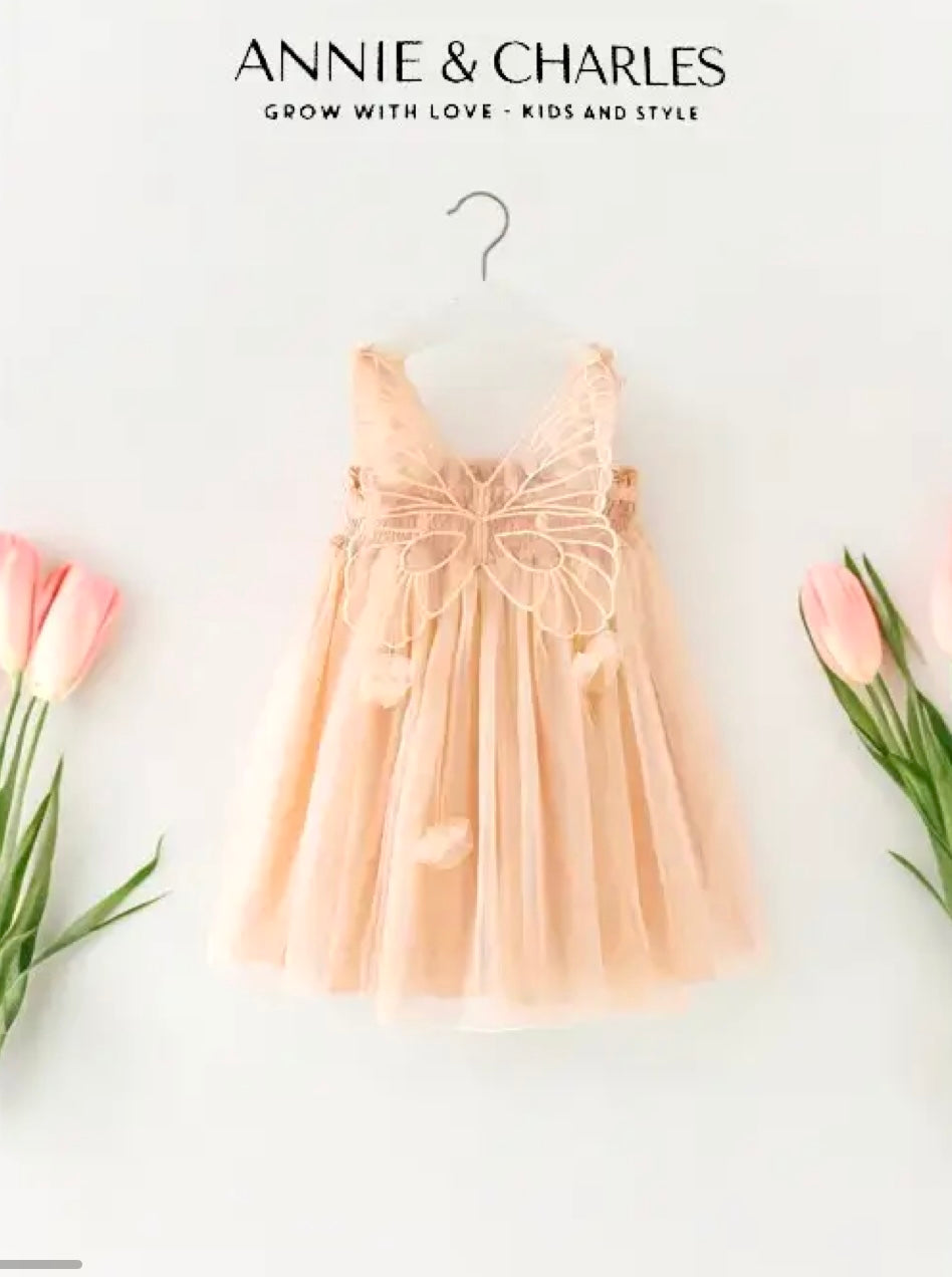 Annie & charles tulle dress papillon