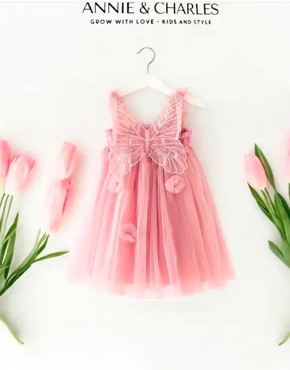 Annie & charles tulle dress papillon