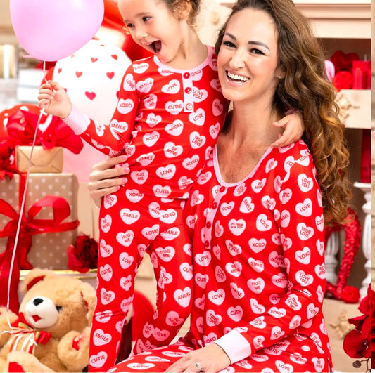 Mommy & Me How Sweet pajama set