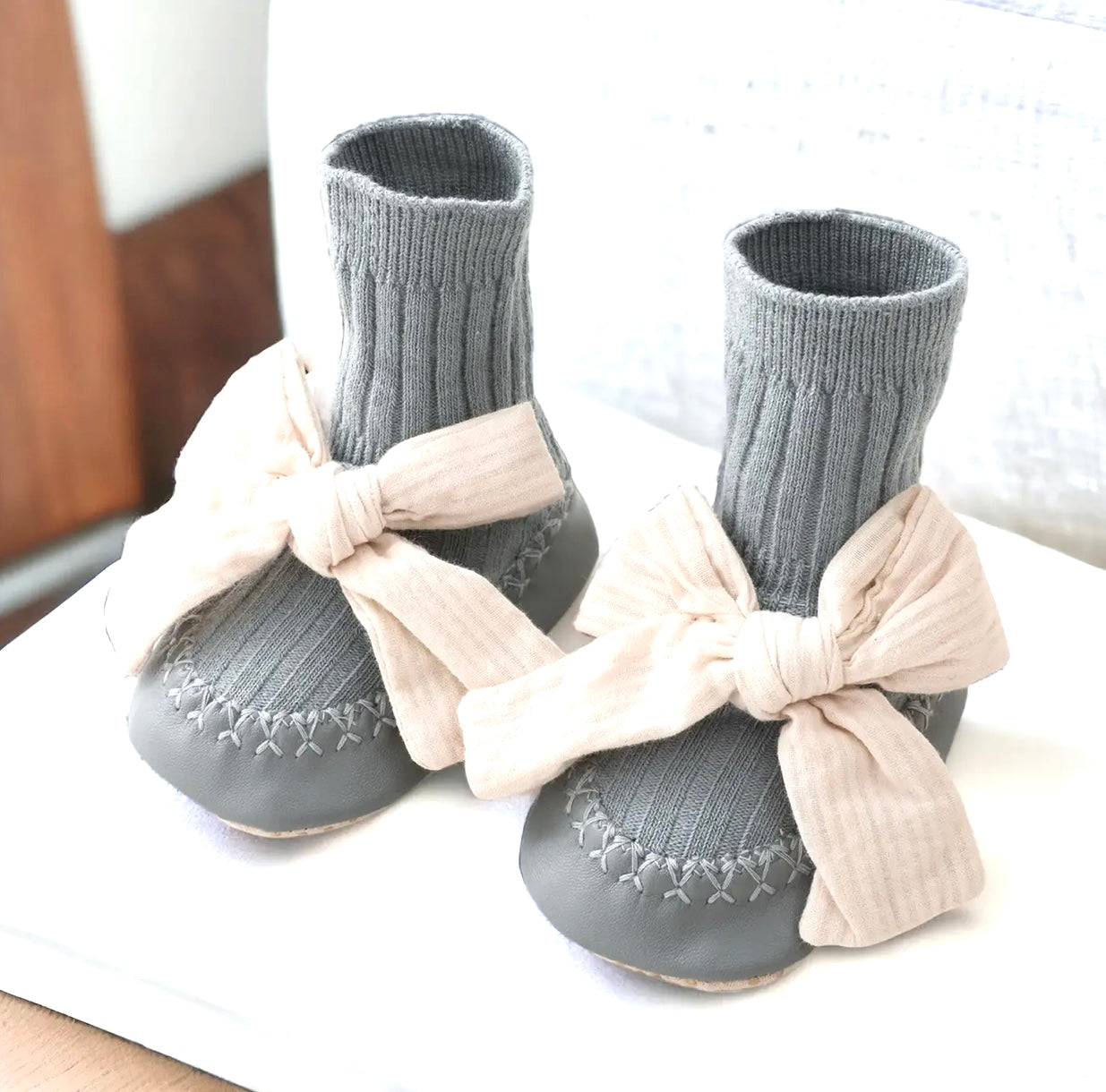 Annie & charles doll baby shoes