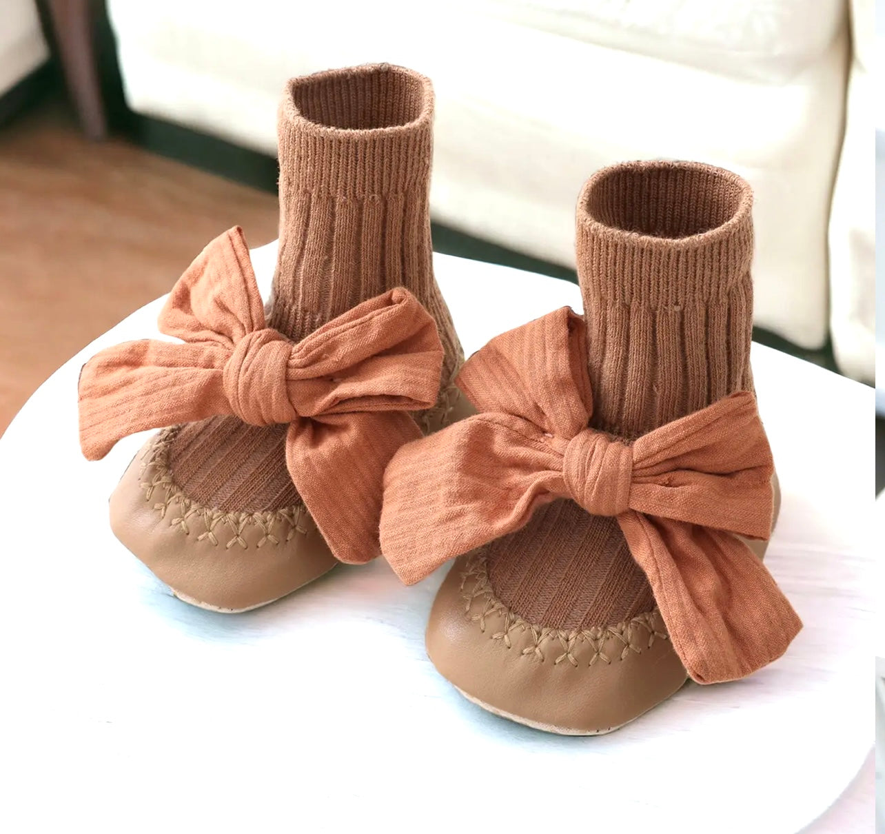 Annie & charles doll baby shoes