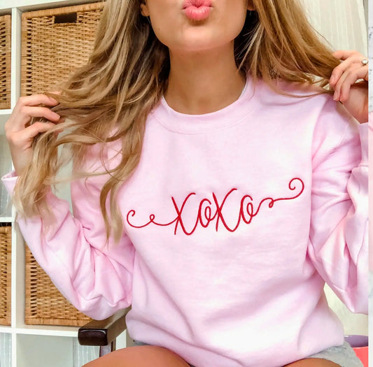 XOXO crewneck sweatshirt